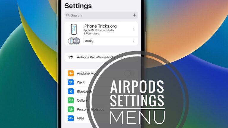 Новые настройки AirPods на iPhone в iOS 16 (как сделать)
