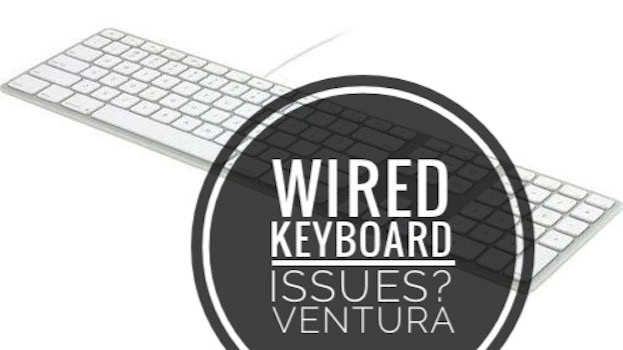 Клавиатура Apple не работает после перезагрузки в macOS Ventura?