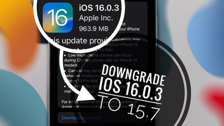 Понизьте версию iOS 16.0.3 до iOS 15.7 без потери данных!