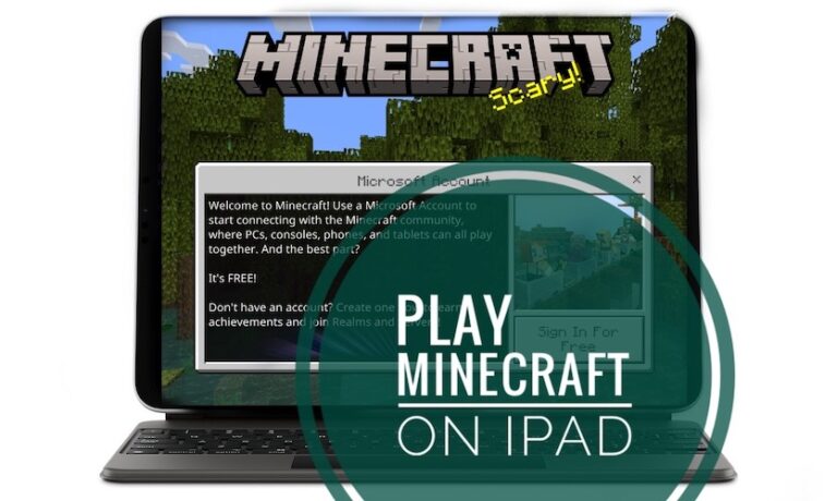 Как играть в Minecraft с помощью мыши и клавиатуры на iPad / iPhone