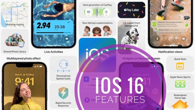 Хронология iOS 16 и список функций (популярные, скрытые и другие)