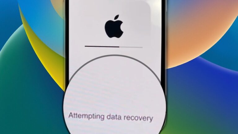 iPhone 14 Pro пытается восстановить данные во время обновления iOS 16?