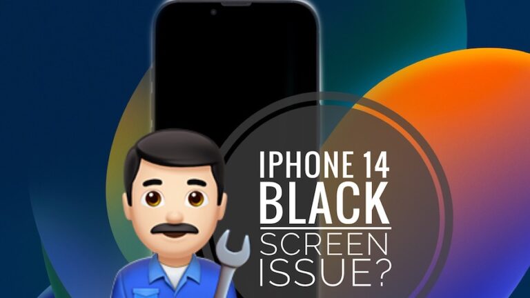 Черный экран iPhone 14, не отвечает, выключается?  (Исправить!)