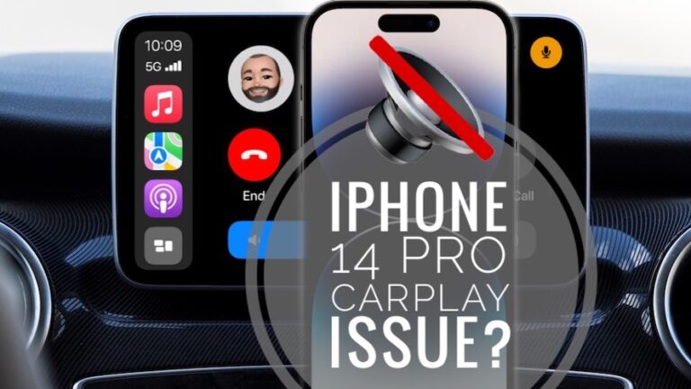 Проблемы с CarPlay на iPhone 14 Pro?  Проблемы с автомобильным микрофоном?