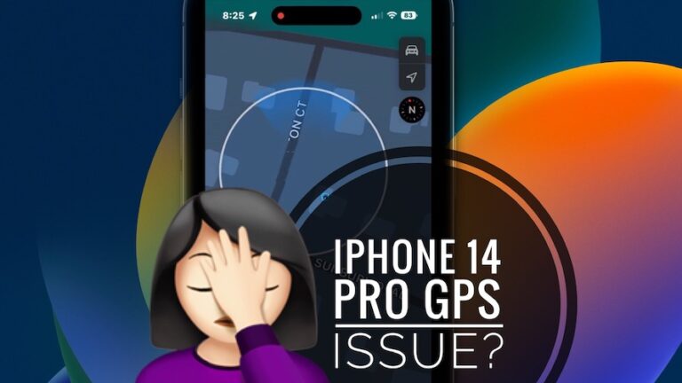 iPhone 14 Pro GPS не работает в бета-версии iOS 16.1 (исправить?)