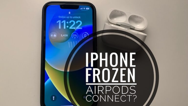 iPhone зависает при подключении AirPods в iOS 16 (исправлено?)