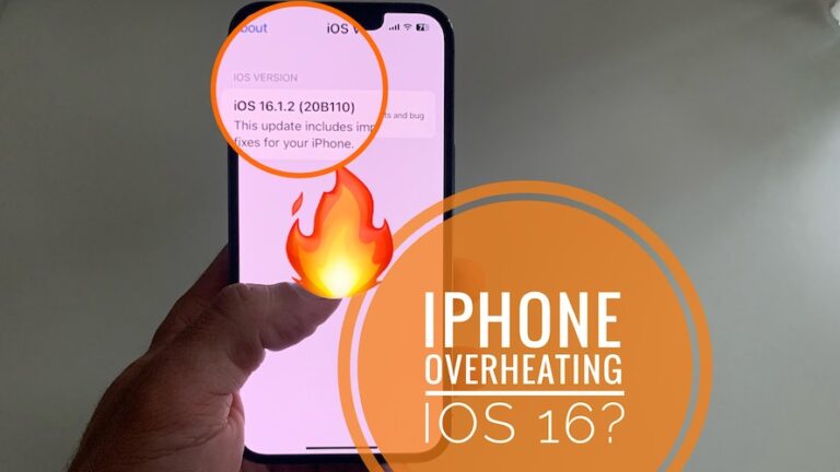 iPhone перегревается после обновления iOS 16?  Без причины?  Исправить?