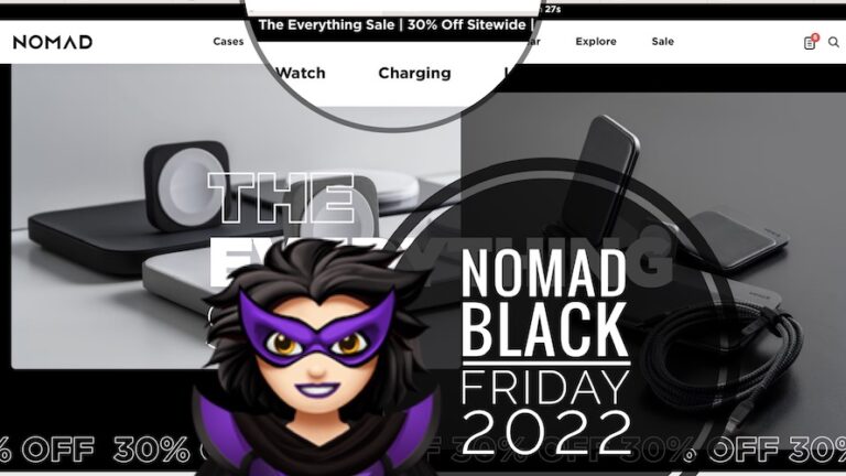 Nomad Black Friday 2022: скидка 30% на все товары!