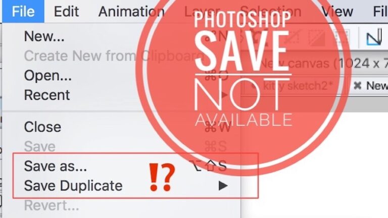 Adobe Photoshop не сохраняет файлы в macOS Monterey (исправить!)