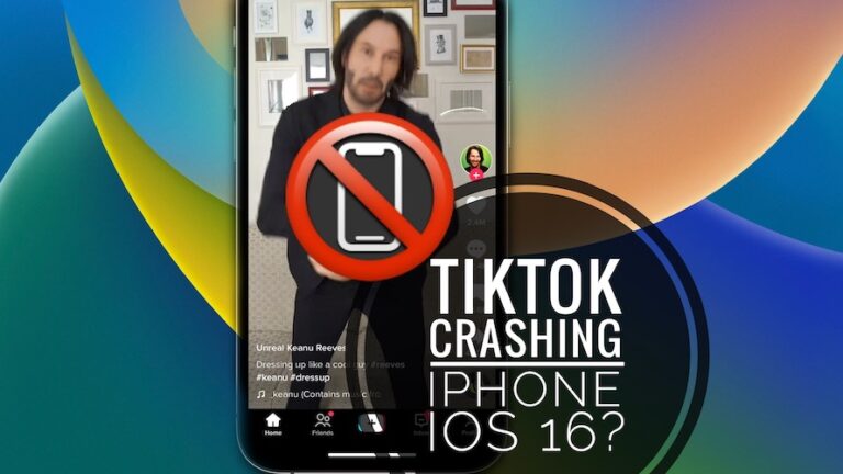 TikTok вылетает на iPhone!  Ошибка iOS 16 или глобальное время простоя?