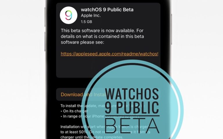 Загрузка общедоступной бета-версии watchOS 9, новые функции, ошибки и многое другое