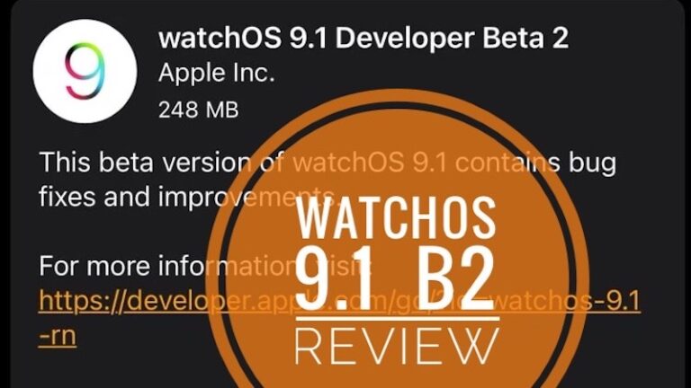 watchOS 9.1 Beta 2 Ошибки, исправления, функции, проблемы и многое другое