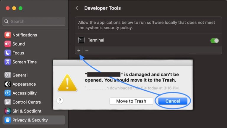 Приложение повреждено и его нельзя открыть в macOS Ventura?  (Исправить!)