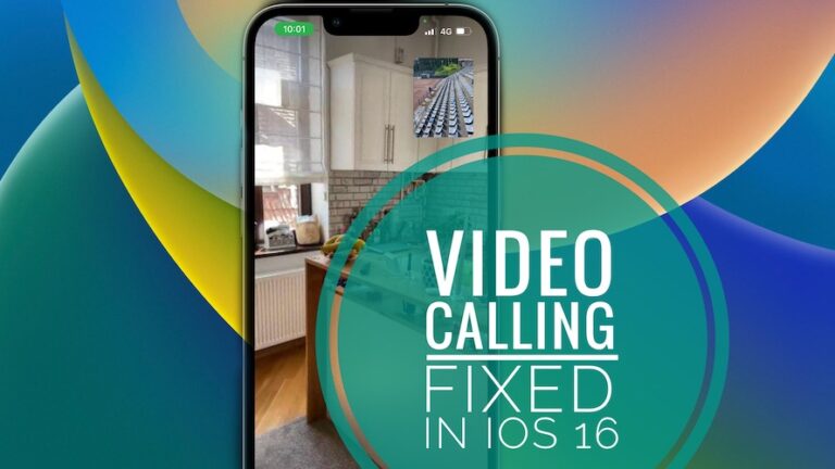 Ошибка видеозвонка iPhone исправлена ​​​​обновлением публичной бета-версии iOS 16