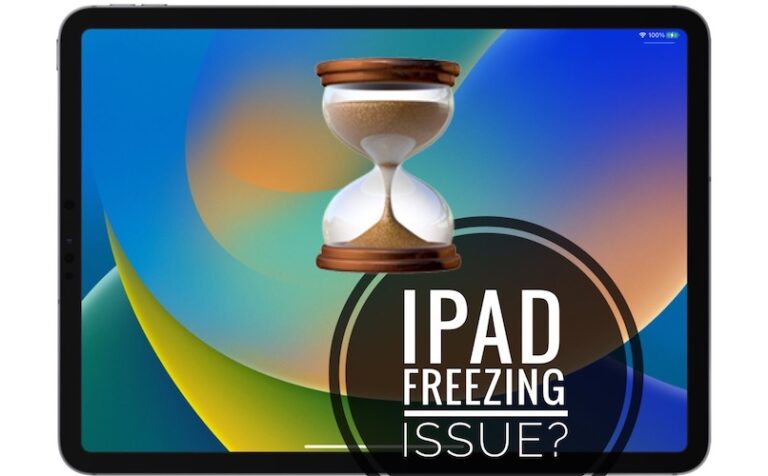 iPad часто зависает после обновления iPadOS 16?  (Исправить?)