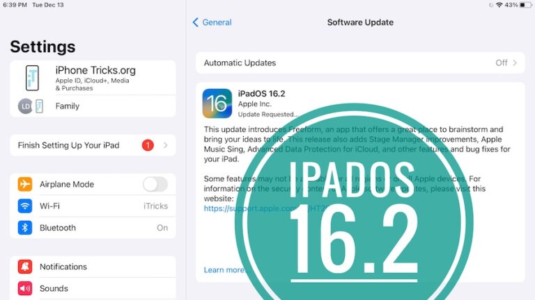 Особенности iPadOS 16.2, проблемы, исправления ошибок, новые проблемы и многое другое