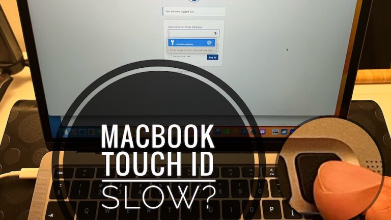 Mac Fingerprint не работает, работает медленно в macOS Ventura?  (Исправить?)