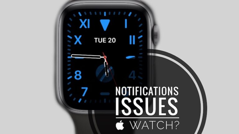 Уведомления не отображаются на Apple Watch после обновления watchOS 9?