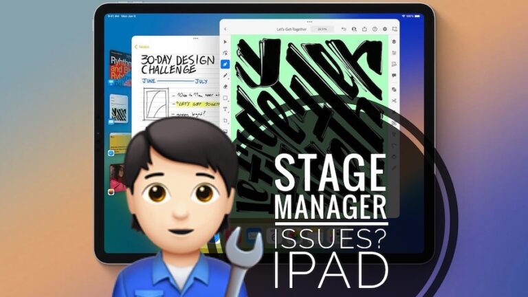 Диспетчер сцены не отображается на iPad в iPadOS 16.1?  (Исправить?)