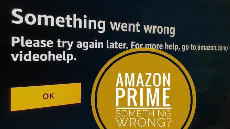 Apple TV Amazon Prime Что-то пошло не так?  (Исправить?)