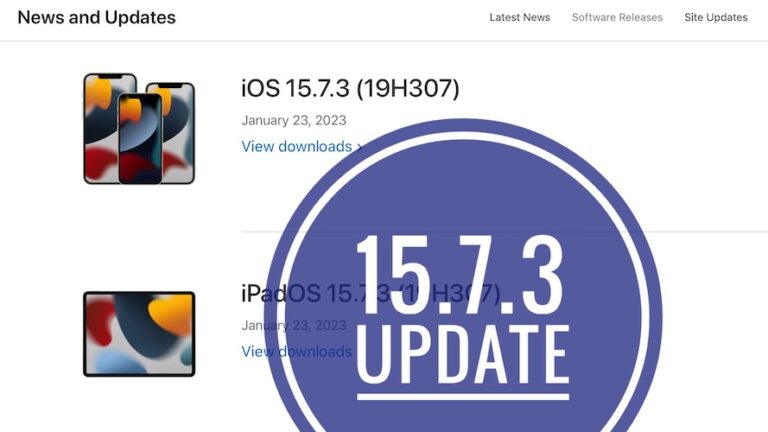 Проблемы iOS 15.7.3, исправлены ошибки и исправлены проблемы безопасности