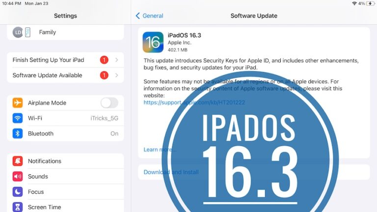 iPadOS 16.3: новые функции, проблемы, исправления ошибок и новые проблемы