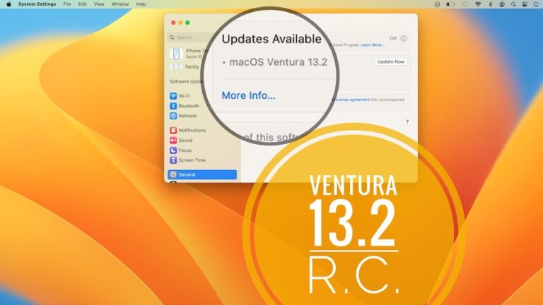 macOS Ventura 13.2 RC: проблемы, функции, исправления ошибок и многое другое