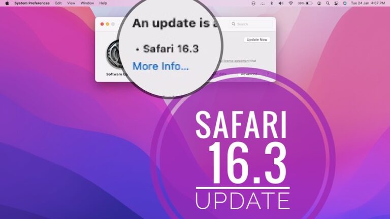 Safari 16.3 Проблемы, проблемы, ошибки, исправления и многое другое