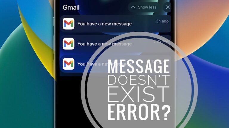 У вас появилась ошибка уведомлений Gmail о новом сообщении на iPhone?