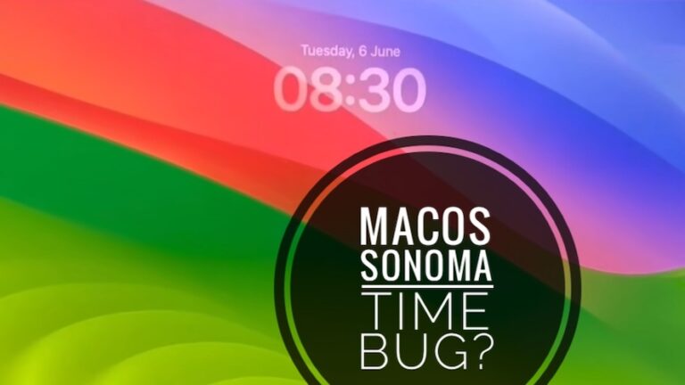 Ошибка часов MacOS Sonoma?  Неверное время после перезагрузки?  (Исправить?)