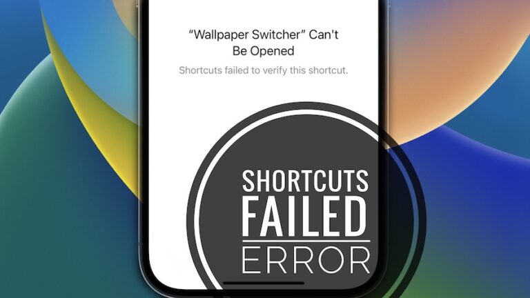 Ярлыкам не удалось проверить этот ярлык Ошибка iOS 16?  (Исправить!)