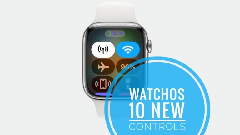 Элементы управления и жесты watchOS 10 для Apple Watch (как сделать)
