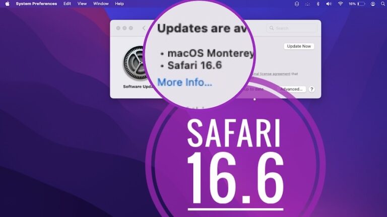 Safari 16.6 Проблемы, исправления, обновления безопасности, ошибки и многое другое