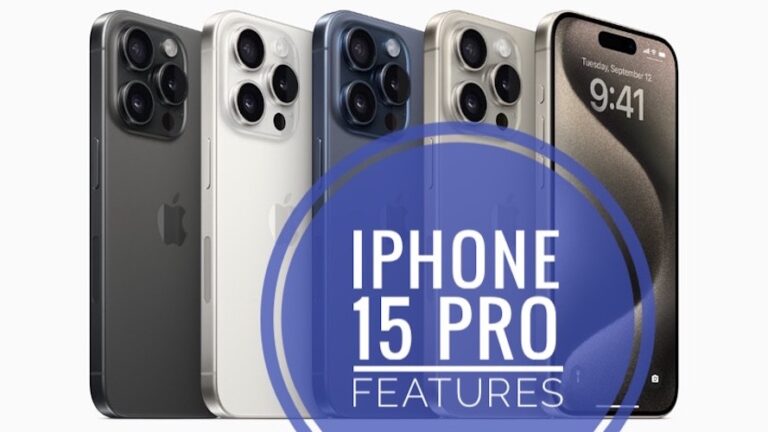 Характеристики и характеристики iPhone 15 Pro (и 15 Pro Max)