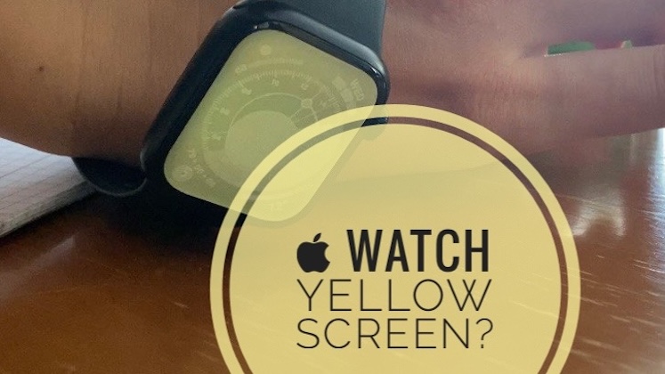 Экран Apple Watch мигает желтым после снятия запястья?  Исправить?
