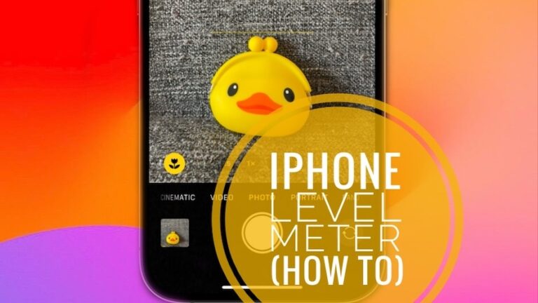 Индикатор уровня камеры iPhone доступен в iOS 17 (как сделать)