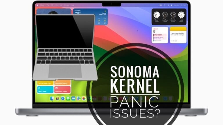 Проблема с паникой ядра macOS Sonoma?  Mac случайно перезагружается?