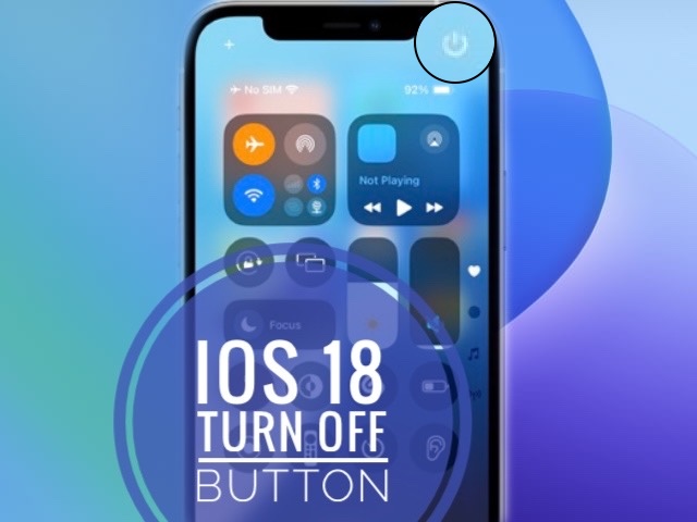 Как быстро выключить iPhone в iOS 18